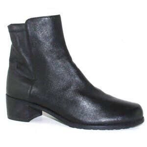 Stuart Weitzman Leather Heeled Bootie Womens (US 7.5/EU 38)